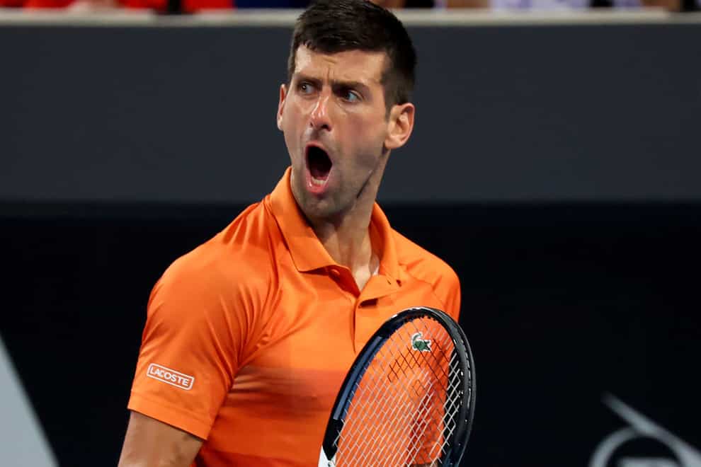 Novak Djokovic claimed the 92nd tour-level trophy of his career (AP Photo/Kelly Barnes/PA)