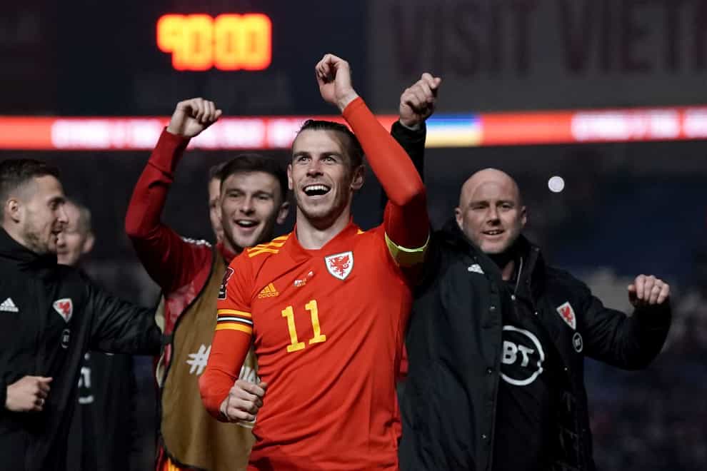Wales manager Rob Page (right) told Gareth Bale that he agreed with his decision to retire (Nick Potts/PA)