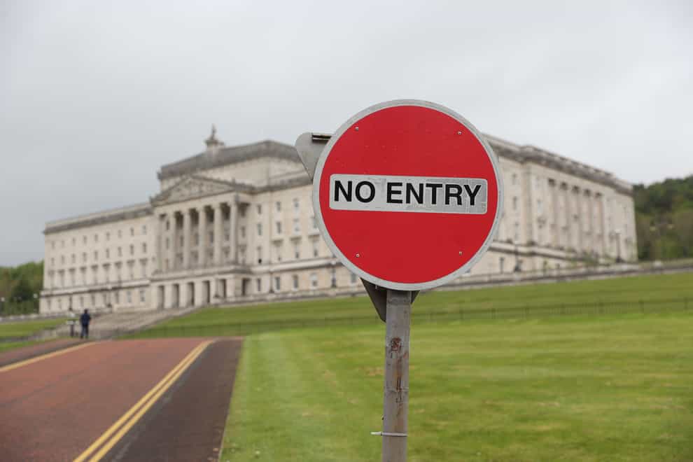 The DUP has refused to nominate ministers to the executive since the Assembly election last May (Liam McBurney/PA)