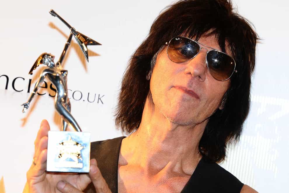 Jeff Beck has been hailed as one of rock’s most innovative guitarists (Ian West/PA)
