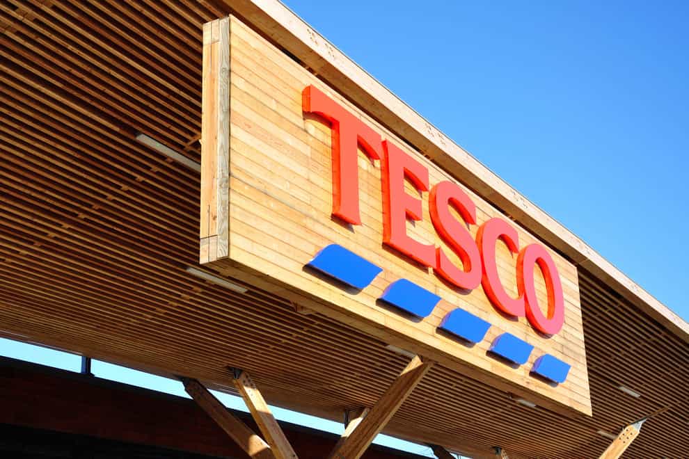 Tesco has revealed bumper sales over the Christmas period (Greg Balfour Evans/Alamy/PA)