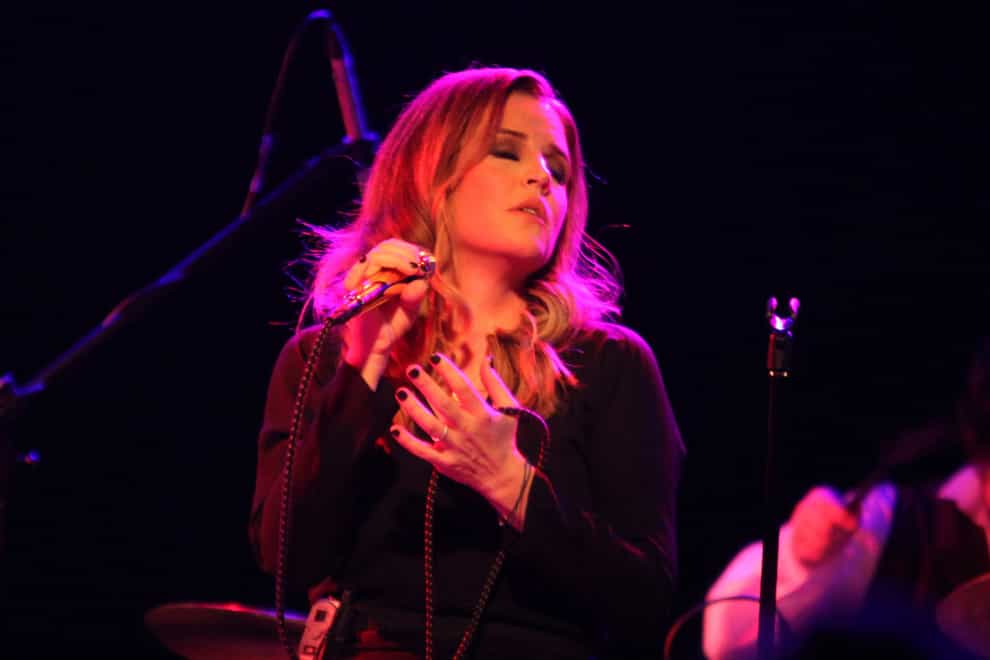 Lisa Marie Presley is receiving ‘the best care’ after being taken to hospital (Barry Brecheisen/AP)