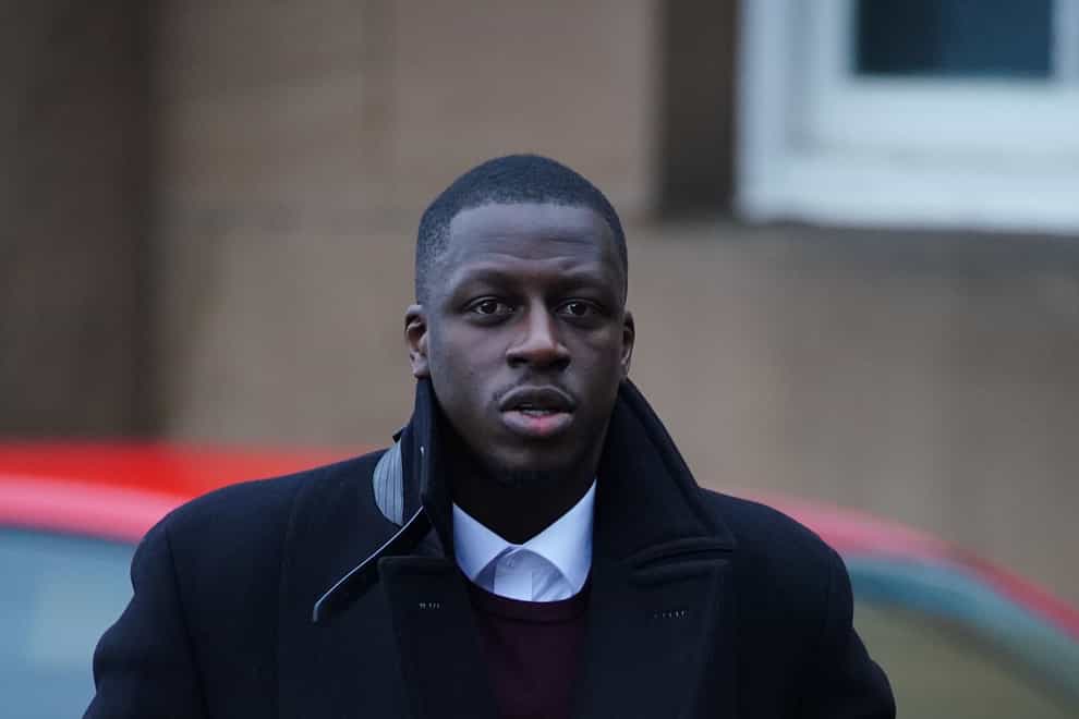 Benjamin Mendy has been cleared of sex attacks on four women (Peter Byrne/PA).