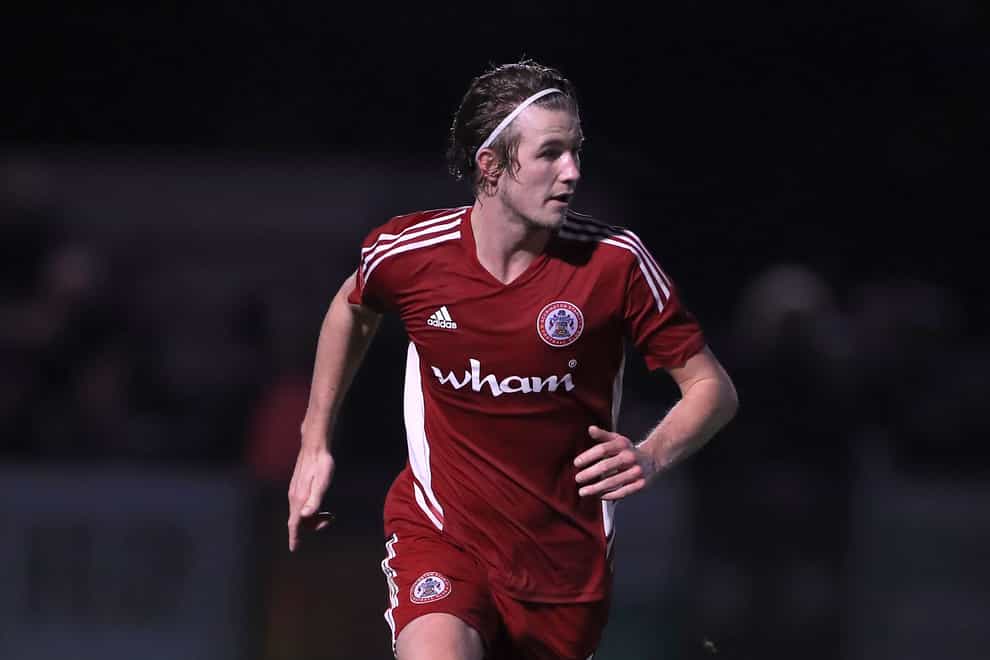 Tommy Leigh helped Accrington secure a much-needed win (Bradley Collyer/PA)