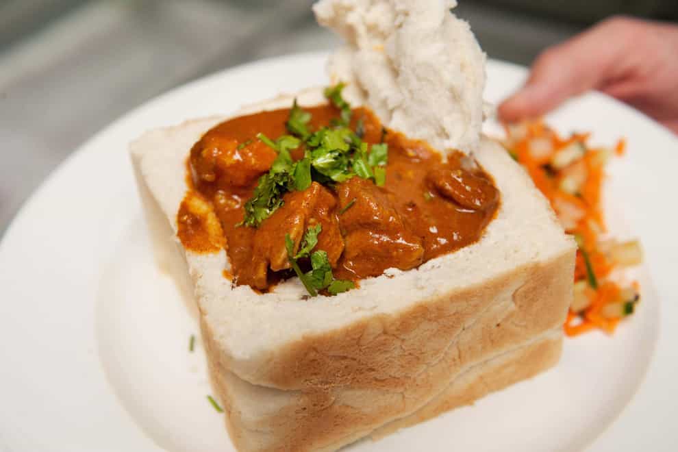 Bunny chow is a traditional South African dish (Alamy/PA)