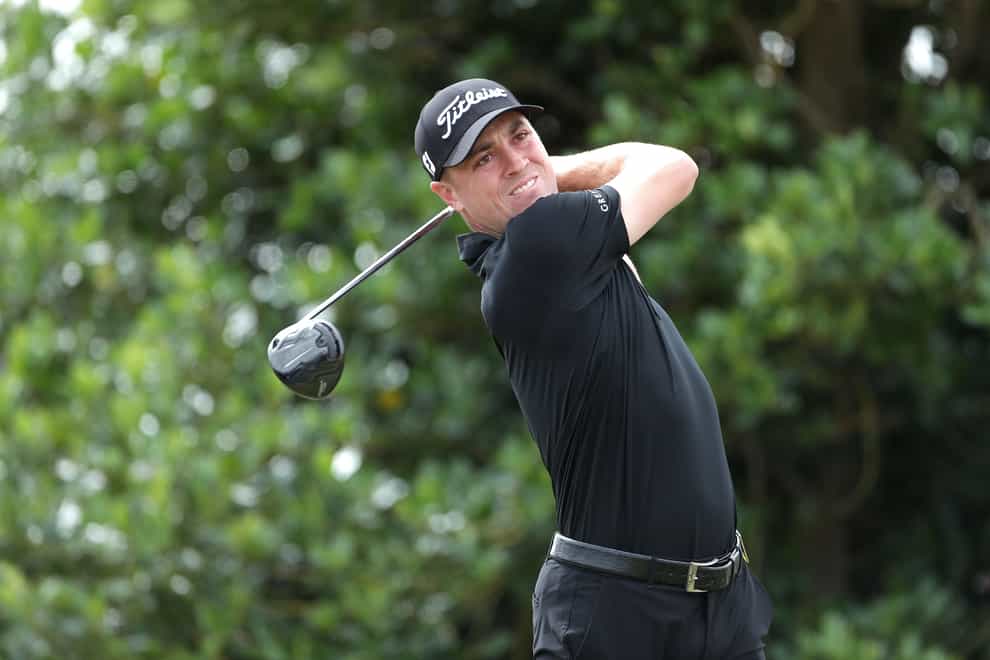 Justin Thomas is one of the star players featuring in the upcoming Netflix documentary Full Swing (Richard Sellers/PA)