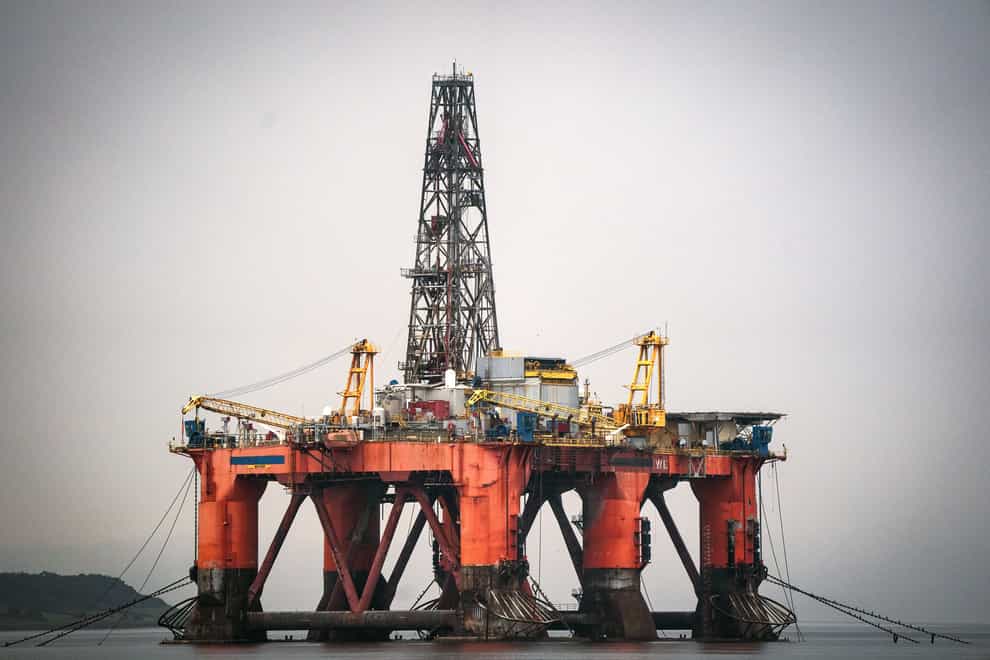 The licensing round for oil and gas was launched in October (Jane Barlow/PA)