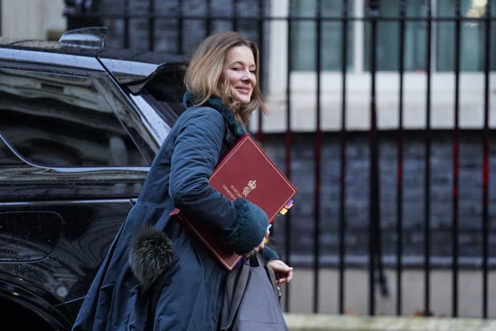 Education Secretary Gillian Keegan arriving in Downing Street (PA)