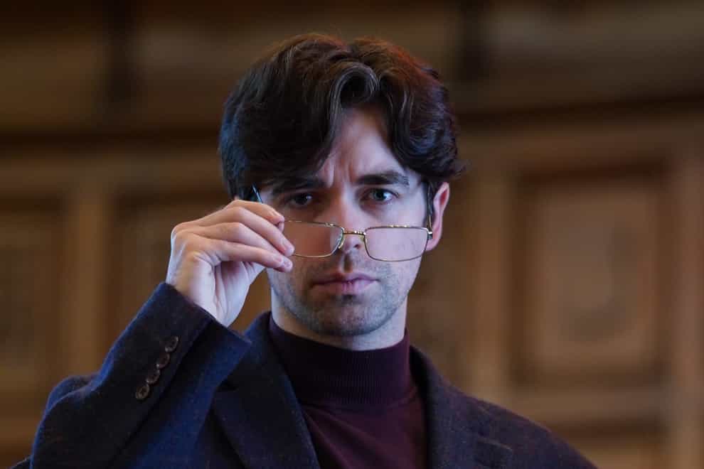 Actor Conor O’Kane during the the launch of The Playhouse’s new production of Hume – Beyond Belief – The Life and Mission of John and Pat Hume at The Guildhall, Derry – Londonderry. The production will be screened worldwide on the 25th anniversary of the Good Friday Agreement. Picture date: Wednesday January 18, 2023.
