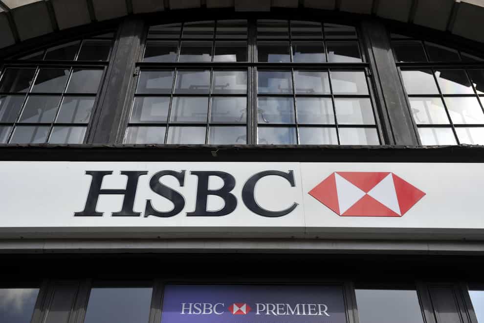 HSBC self-reported the breaches in June last year (Tim Ireland/PA)