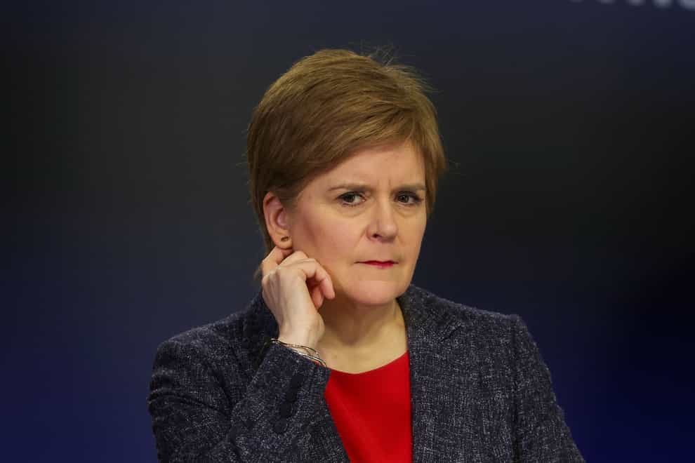 First Minister Nicola Sturgeon has condemned the UK Government’s blocking of Holyrood-backed gender reform laws. (Russell Cheyne/PA)