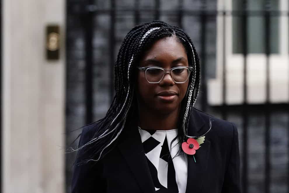 Kemi Badenoch has said she opposes gender self-identification because it puts women and girls at risk from predators (Aaron Chown/PA)