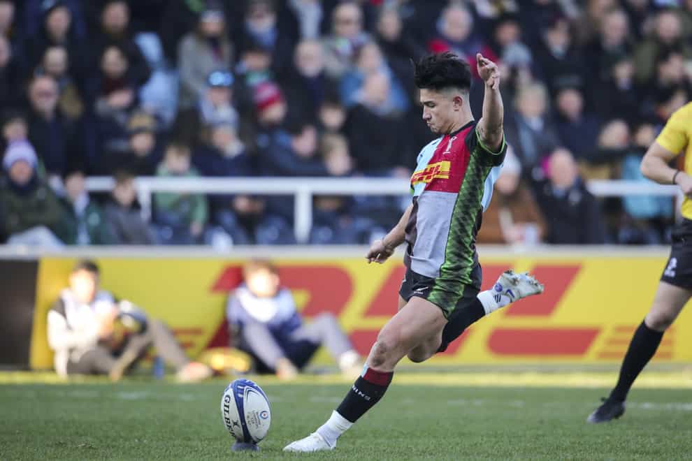 Harlequins’ Marcus Smith was praised after his display against the Sharks (Ben Whitely, PA)