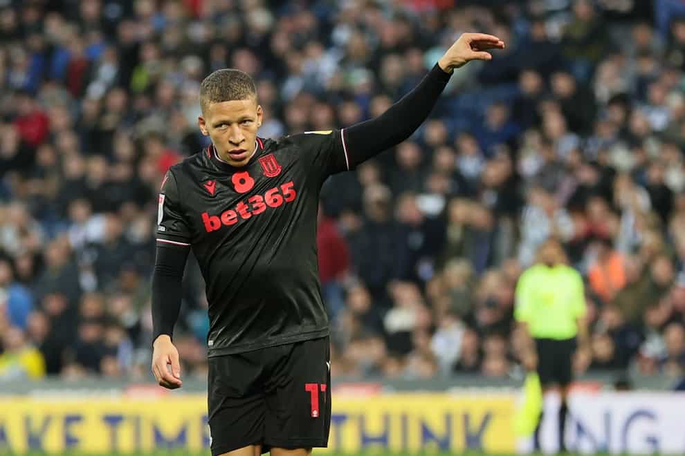 Dwight Gayle ended his goal drought for Stoke (PA)