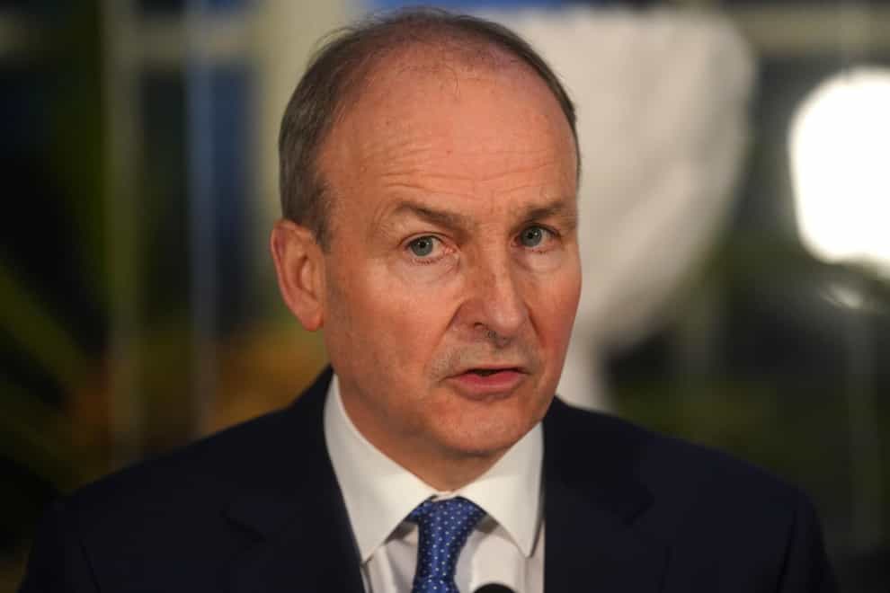 Micheal Martin said he wanted to see an end to the political ‘vacuum’ in Northern Ireland (Brian Lawless/PA)