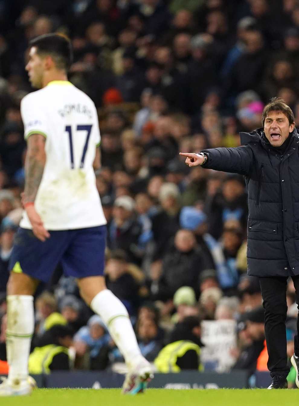 Antonio Conte wants Tottenham to rediscover their nasty streak (Martin Rickett/PA)
