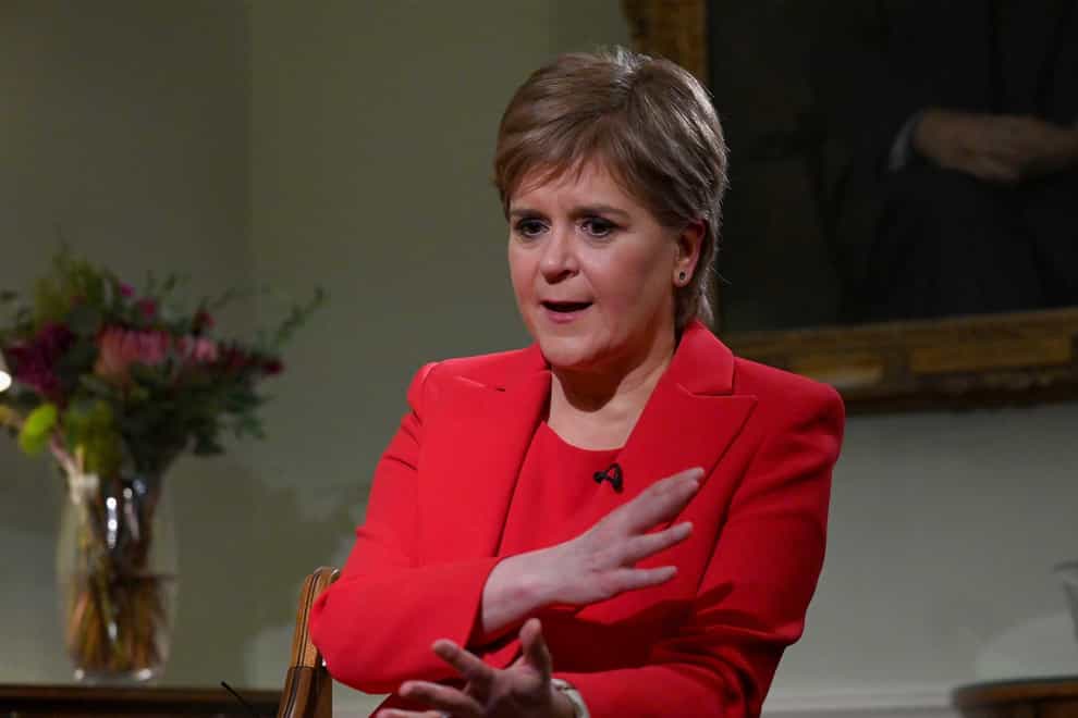 Nicola Sturgeon has said testing the limits of the Section 35 order is in the public interest (Jeff Overs/BBC)