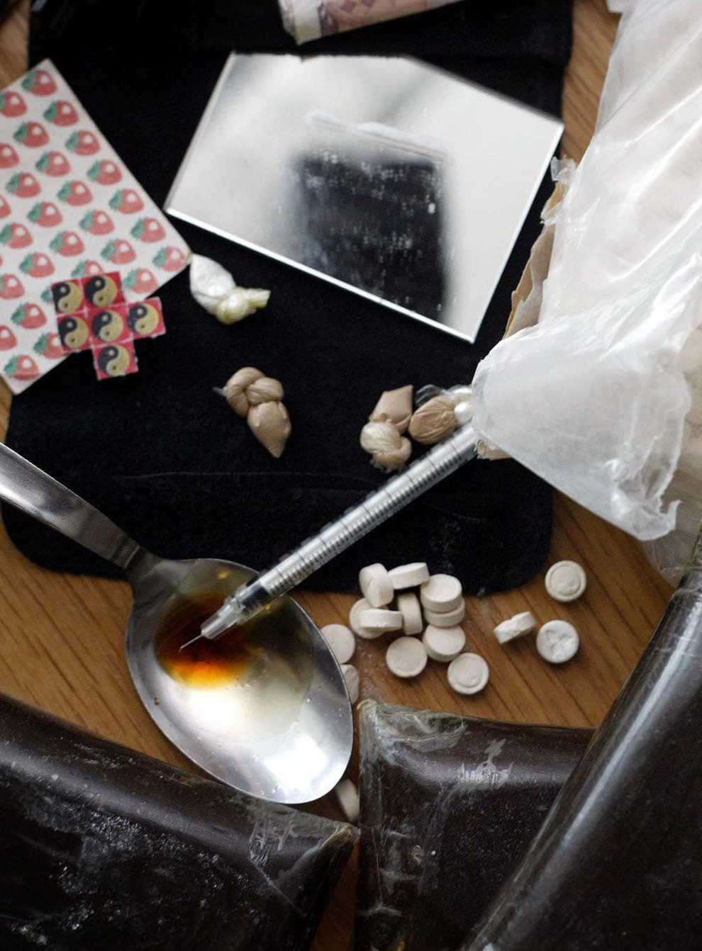 The number of drug deaths in Scotland increased in October and November (Paul Faith/PA)