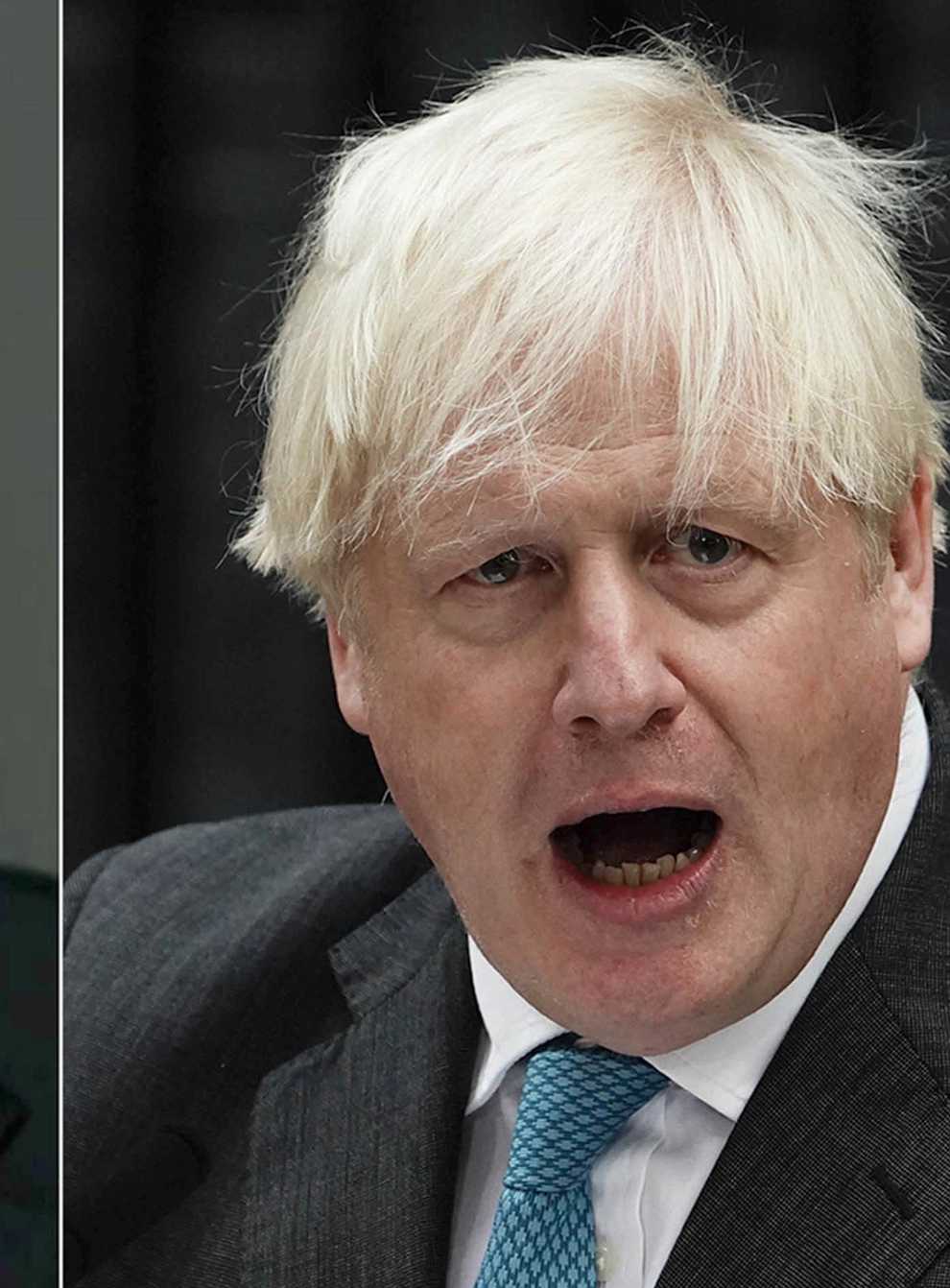 Undated file photos of Richard Sharp (left) and Boris Johnson. BBC chairman Richard Sharp has insisted there was no conflict of interest in his appointment to the role. Mr Sharp and the Government are facing questions over the decision to appoint him as BBC chairman while he reportedly helped former No 10 incumbent Boris Johnson secure a loan of up to £800,000 (House of Commons/PA)