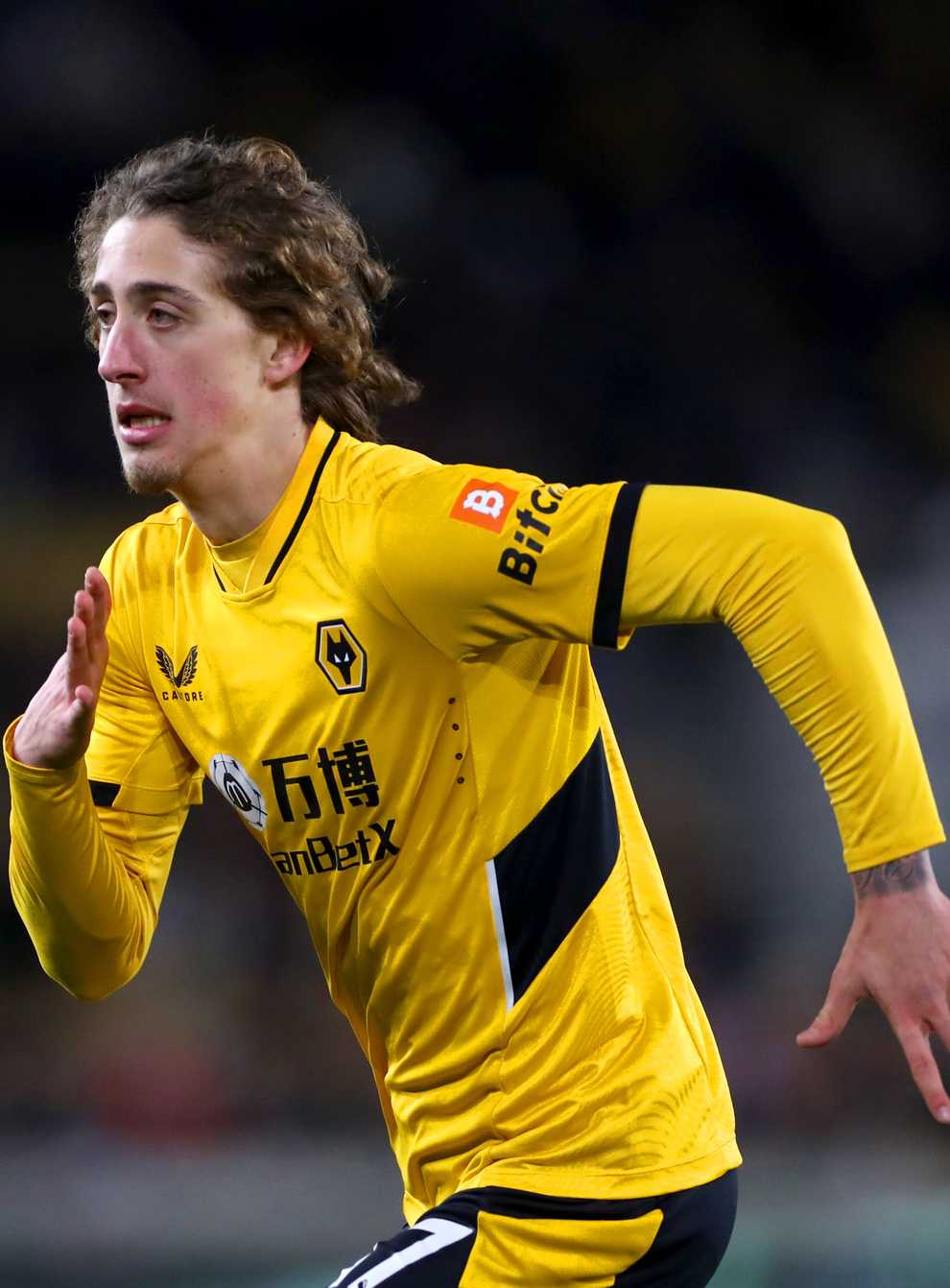 Wolves forward Fabio Silva is set to spend the rest of the campaign in the Netherlands (Bradley Collyer/PA)