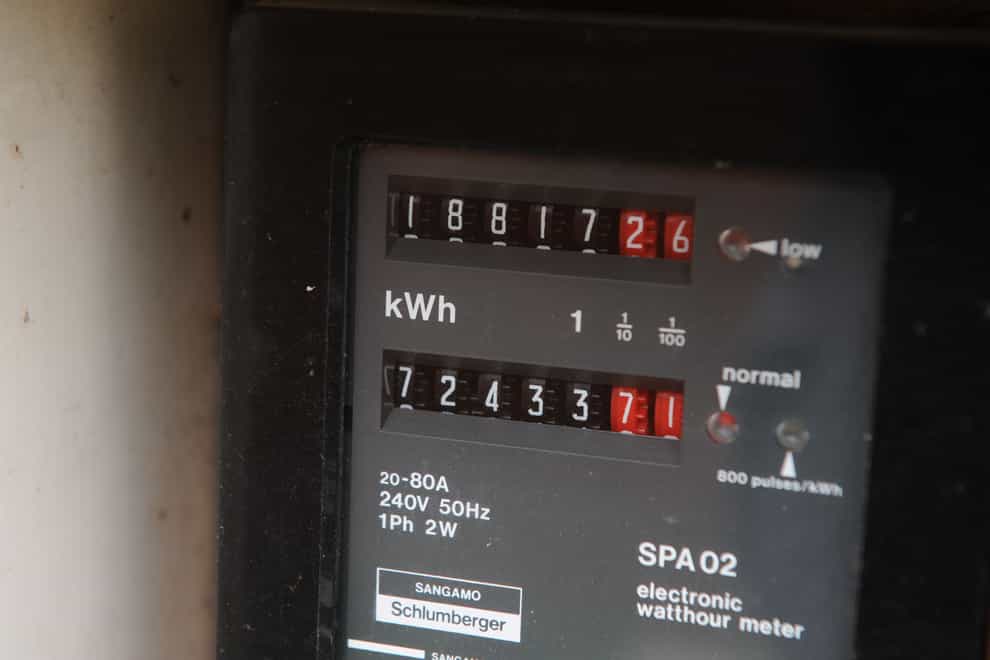 Customers with old-school pre-payment meters have to redeem their energy support vouchers. (Nicholas.T.Ansell/PA)