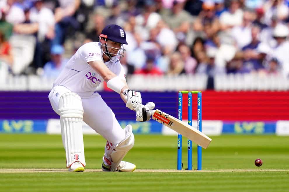 Alex Lees cashed in for England Lions (Adam Davy/PA)
