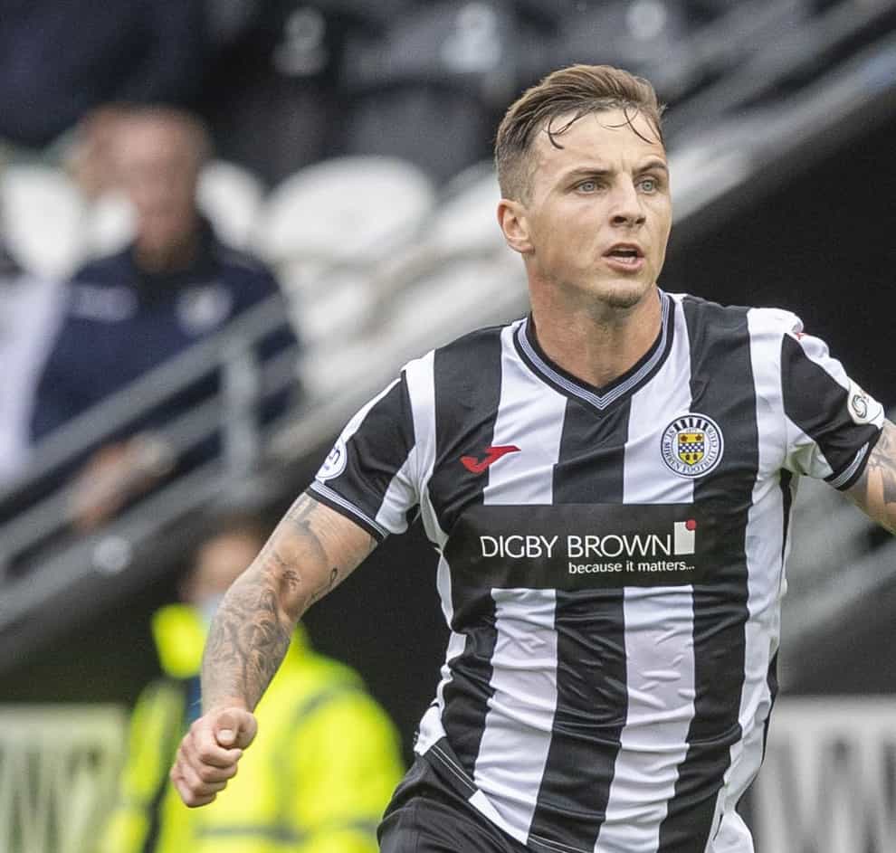 Eamonn Brophy has struggled for game time at St Mirren (Jeff Holmes/PA)
