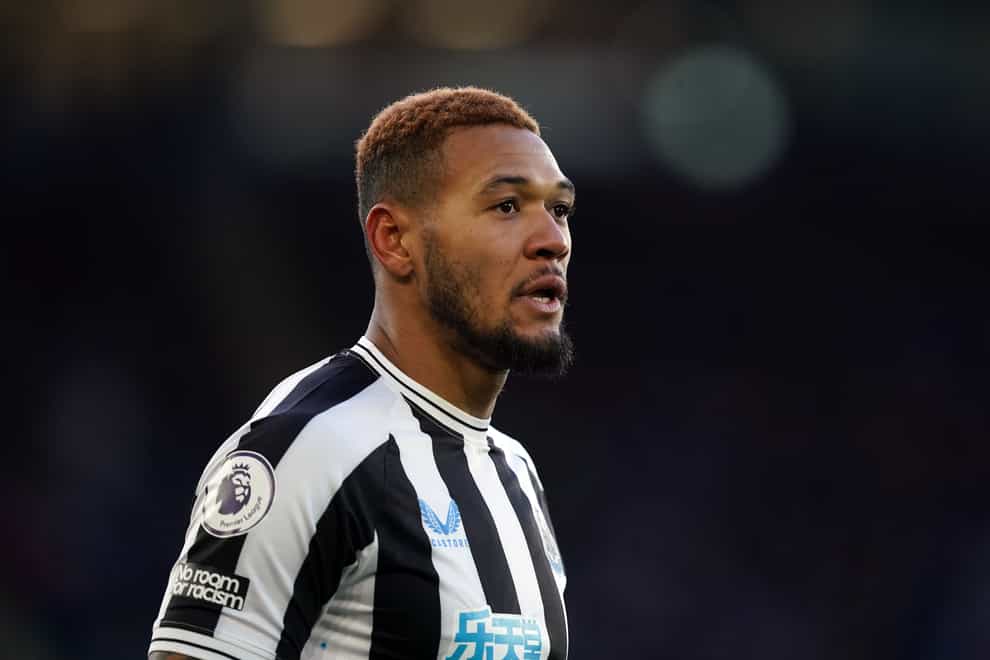 Newcastle United midfielder Joelinton is due in court to face a drink drive charge (Mike Egerton/PA)