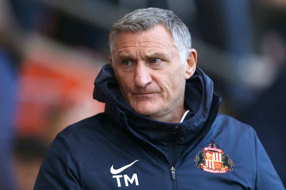 Sunderland manager Tony Mowbray believes Fulham will provide a “great test” for his team (Barrington Coombs/PA)