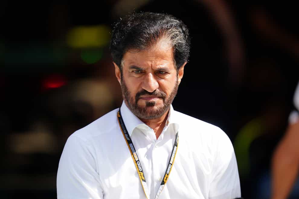 FIA president Mohammed Ben Sulayem is under scrutiny for historic comments (David Davies/PA)