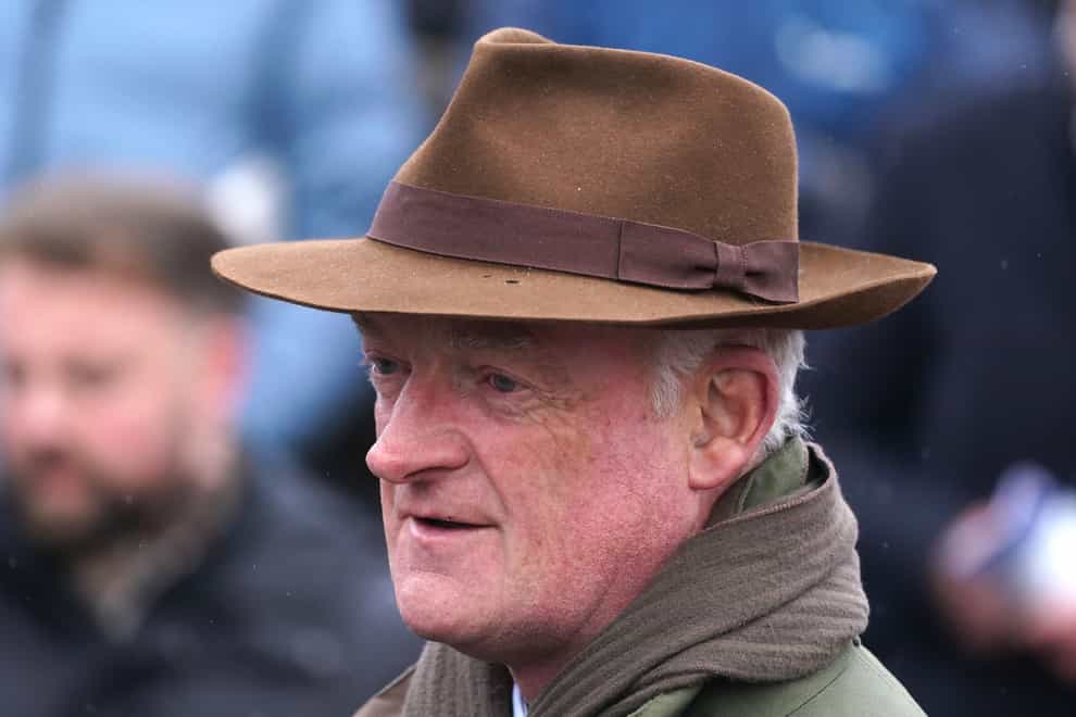 Trainer Willie Mullins reached 4000 worldwide winners on Saturday (Brian Lawless/PA)