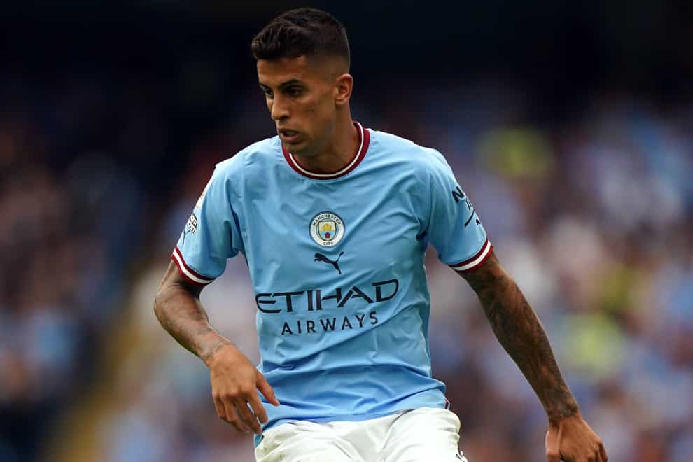 Cancelo had been out of favour in recent weeks (Nick Potts/PA)