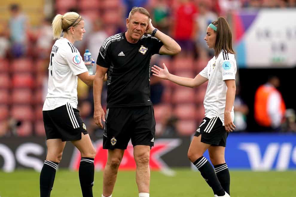 Kenny Shiels has left his role as Northern Ireland Women’s manager (Nick Potts/PA)
