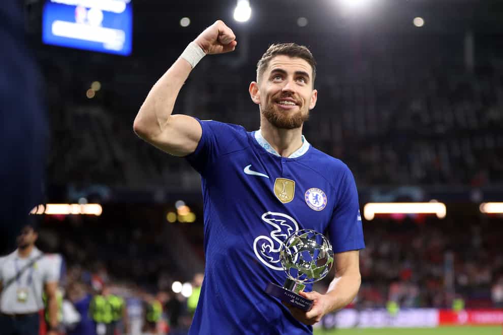 Jorginho has left Chelsea to join Arsenal on an 18-month contract. (Lukas Huter/PA)