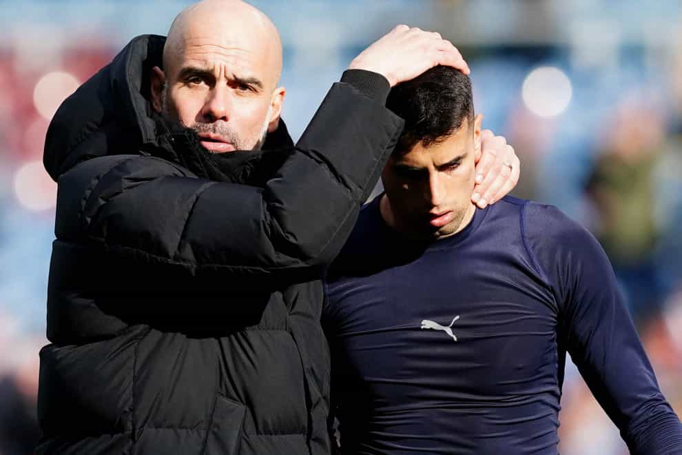 Joao Cancelo was a surprise departure from Manchester City (Martin Rickett/PA)