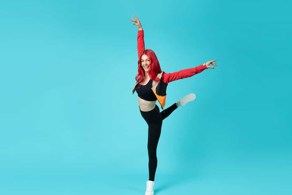 Dianne Buswell has launched a dance workout programme (Gymondo/PA)