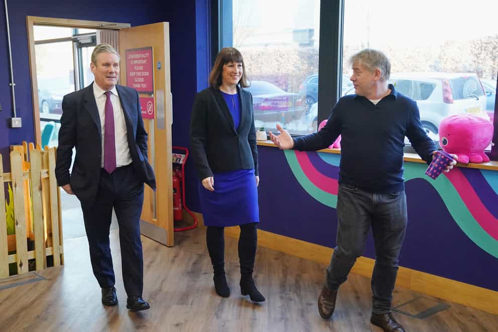 Octopus has grown rapidly over recent years, taking on customers of failed companies. Labour’s Sir Keir Starmer and Rachel Reeves visited the company recently (Jonathan Brady/PA)