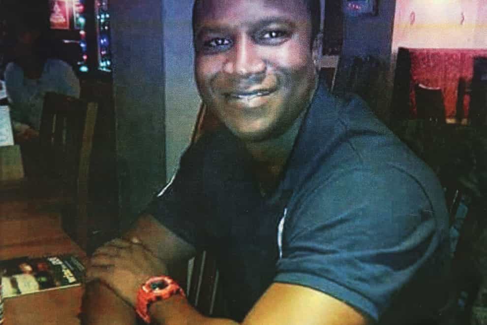 Sheku Bayoh died after being restrained by police in Kirkcaldy (Family handout/PA)