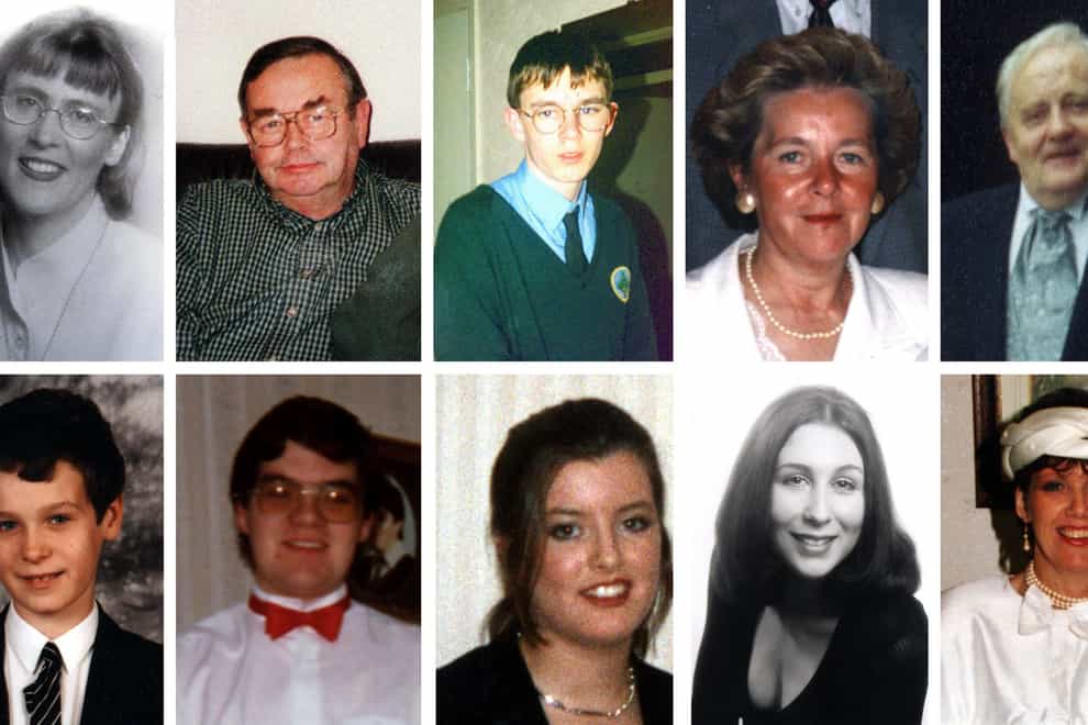 A total of 29 people were killed in the Omagh bombing (handouts/PA)