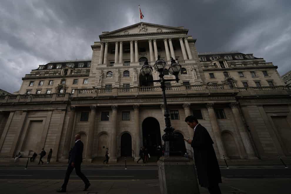 The Bank of England has raised interest rates for the tenth time in a row lumping further pressure on mortgage borrowers (Yui Mok/ PA)