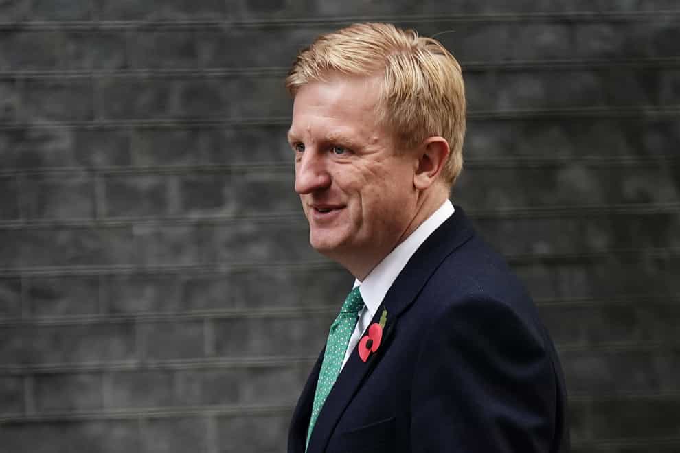 Oliver Dowden has dodged questions on whether any ministers are yet to submit declarations of interest after it was revealed Nadhim Zahawi submitted his only a few weeks ago (Aaron Chown/PA)