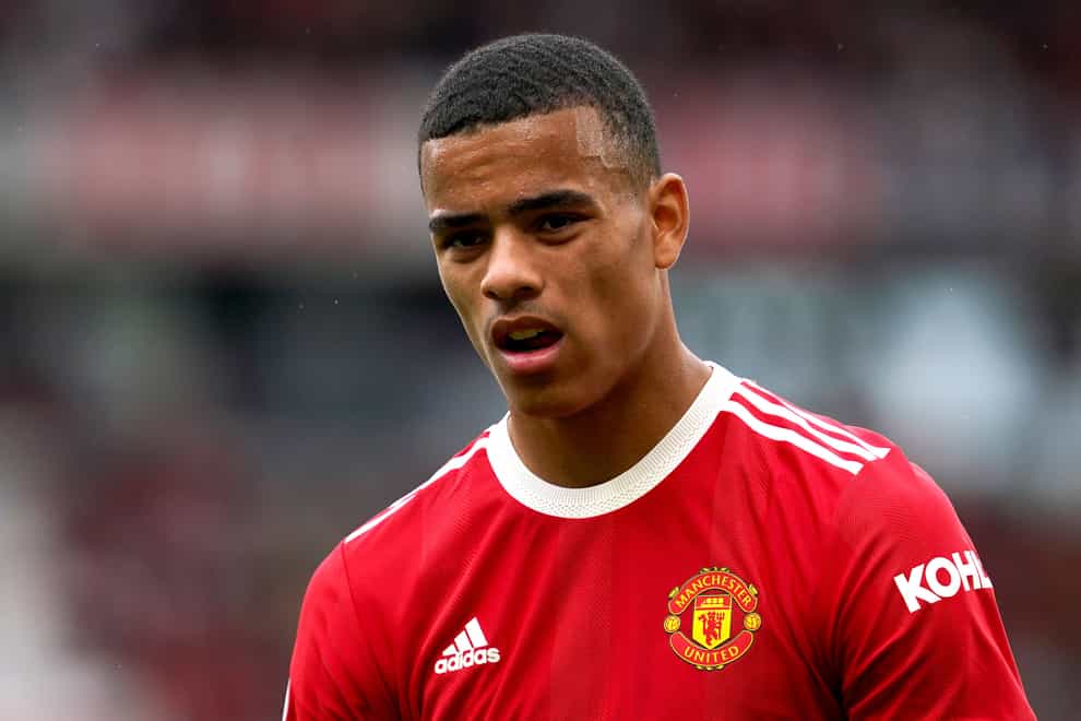 Charges against Mason Greenwood have been discontinued by the CPS (Martin Rickett/PA)