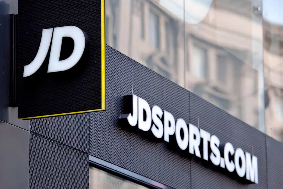 JD Sports has said it is targeting as many as 350 openings each year (Nicholas T Ansell/PA)