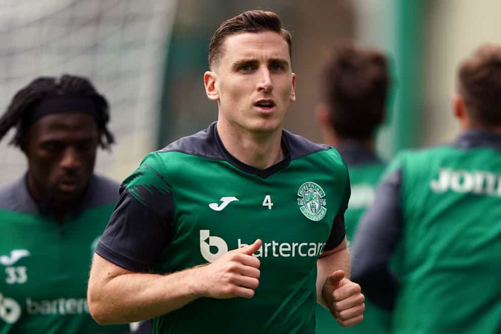 Paul Hanlon feels Hibs are moving in the right direction (Andrew Milligan/PA)