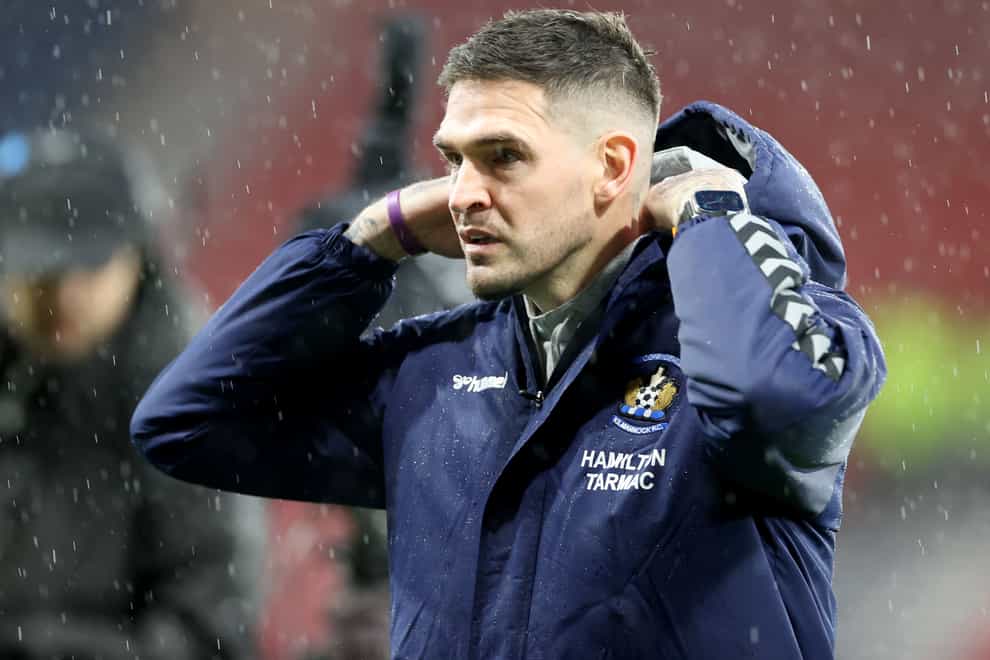 Obsession with Kyle Lafferty has to end says Kilmarnock manager Derek McInnes (Steve Welsh/PA)