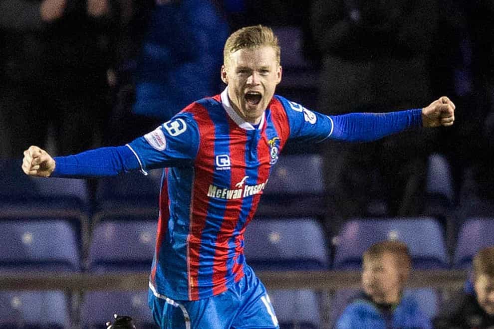 Billy Mckay equalised for Inverness against Morton (Jeff Holmes/PA)