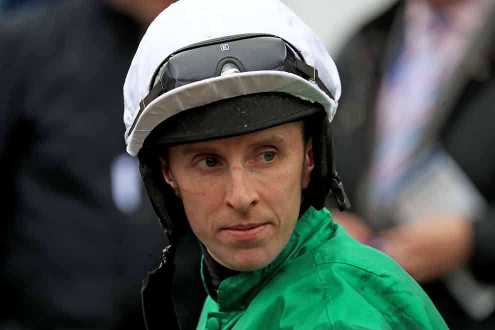 Mark Walsh suffered a fall at Leopardstown (Donall Farmer/PA)