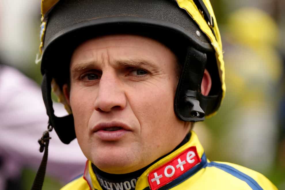 Jamie Moore taken to hospital after being knocked unconscious at Fontwell on Monday (John Walton/PA)