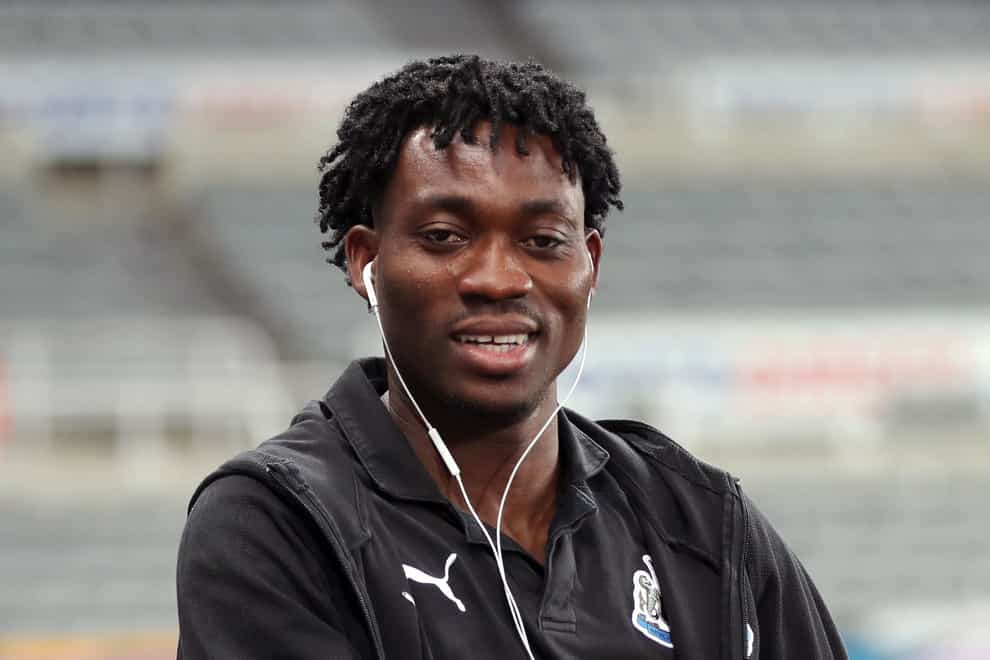 The Ghana Football Association says former Newcastle midfielder Christian Atsu has been rescued from the rubble (Richard Sellers/PA)