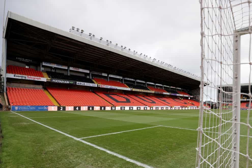 Tony Asghar has told Dundee United fans they can vent at him (Steve Welsh/PA)